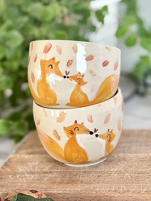 Limitovaný pohárik Líštičky