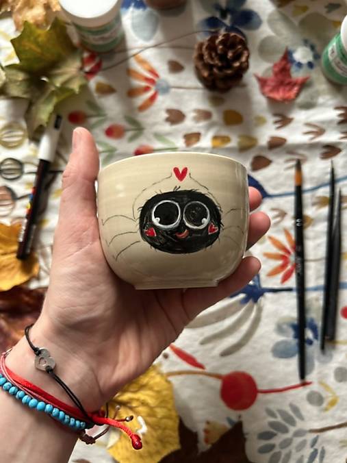 Limitovaný pohárik Pavúčik