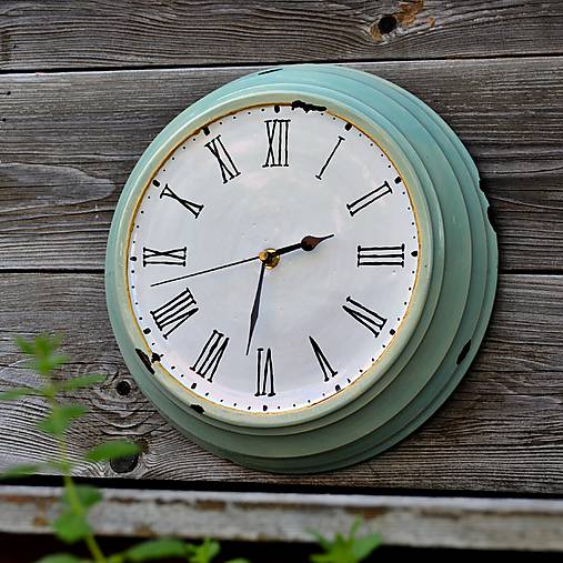 Hodiny - Keramické hodiny vysoké - 17906479_