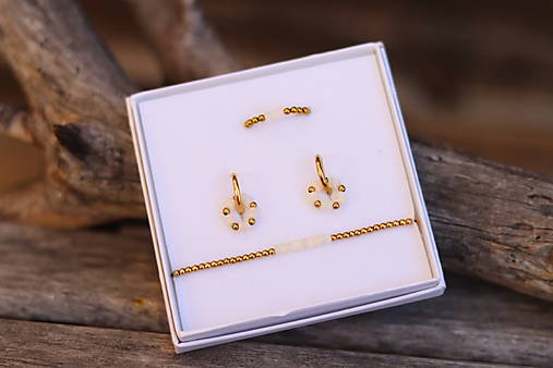 3-dielna - Darčeková sada etiópsky opál