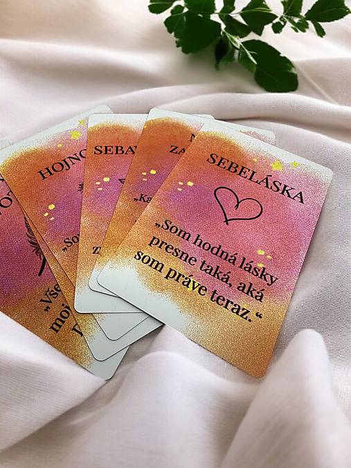 Afirmačné kartičky na každý deň