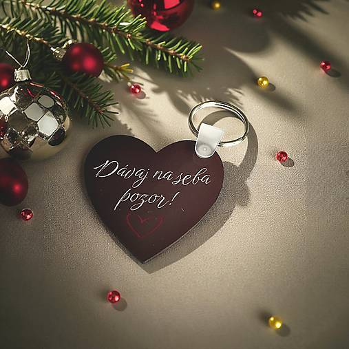 Prívesok Dávaj na seba pozor