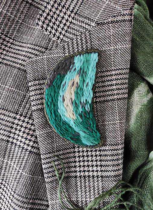 Brošne - Zelený - 17909142_