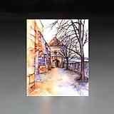 Grafika - Fine Art Print "Žigmundová brána na Bratislavskom hrade" - 17909594_