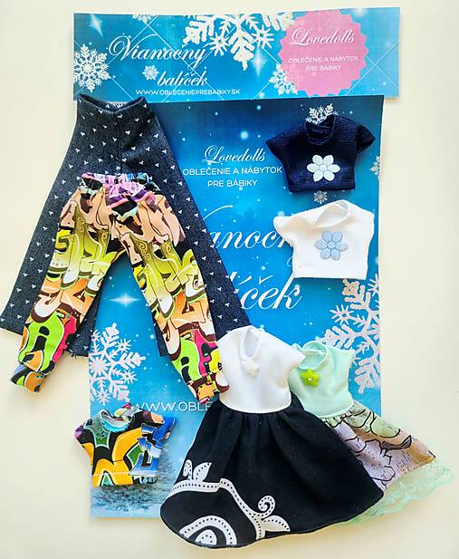 Vianočný balíček so zľavou 10% č.43 pre RAINBOW HIGH