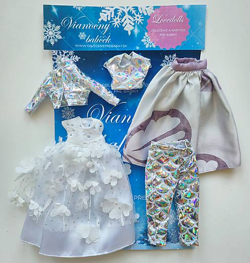 Vianočný balíček so zľavou 10% č.47 pre RAINBOW HIGH