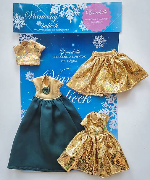 Vianočný balíček so zľavou 10% č.50 pre RAINBOW HIGH