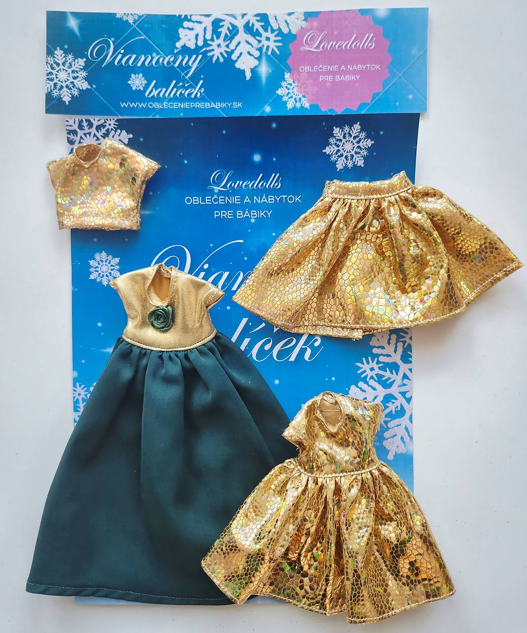 Vianočný balíček so zľavou 10% č.50 pre RAINBOW HIGH