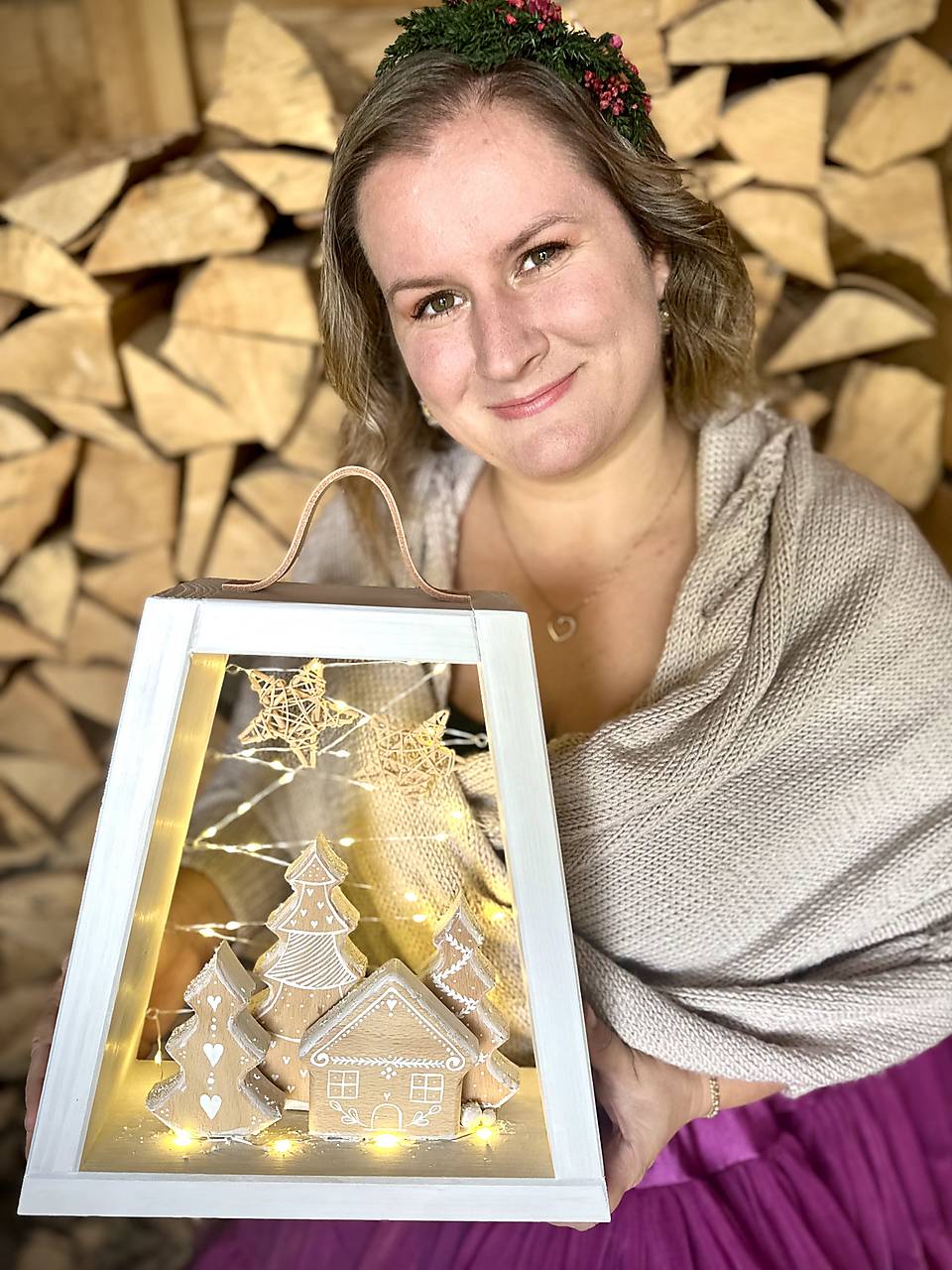 Lampášik s bukovými medovníčkami