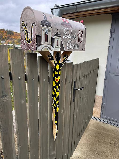 Nádoby - Americká maľovaná schránka-Štiavnica - 17910517_