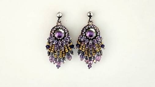 Náušnice - Pod hladinou... mini II (perla 2) - 17909874_