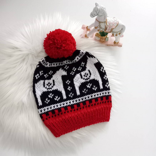 Čiapky, čelenky, klobúky - Čiapka s koníkmi - 17909783_