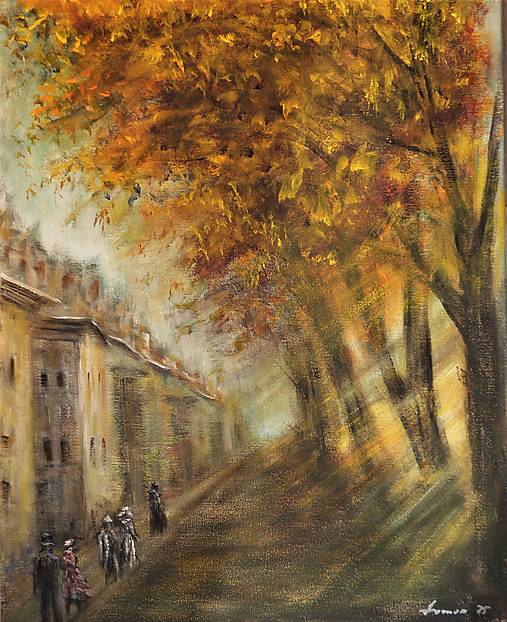 Obrazy - V starom meste v starej dobe - 17909319_