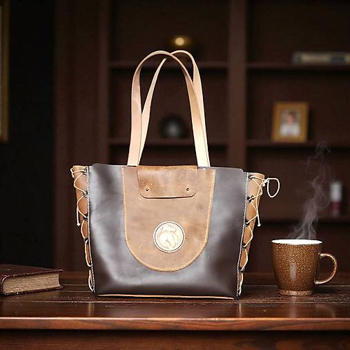 Dámska kožená taška