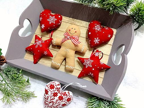 Dekorácie - Perníkový mužíček  - 17910873_