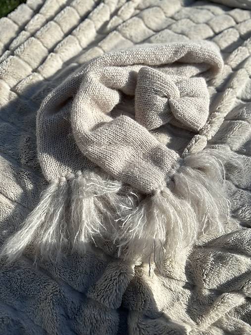 Šály a nákrčníky - Set dlhý šál a čelenka - 17911267_