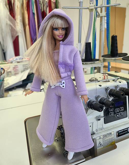 Tepláková súprava pre Barbie