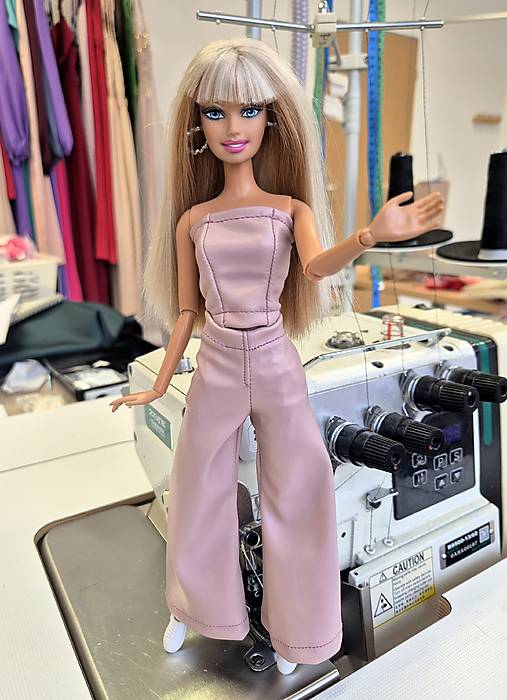 Koženkový set pre Barbie