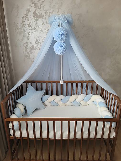 Detský textil - Pletenec, vankúš hviezda - 17913194_