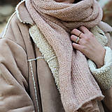 Šály a nákrčníky - Bohém...desert rose - 17912957_