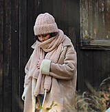 Šály a nákrčníky - Bohém...desert rose - 17912959_
