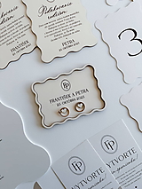 Prstene - Tanierik na obrúčky vlnky - 17916022_