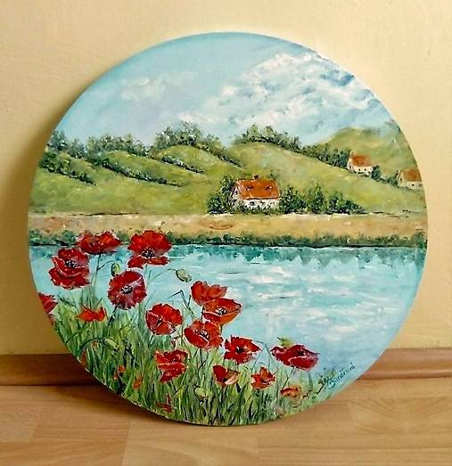 Obrazy - V pozadí vlčích makov - 17914386_