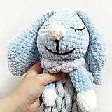 Hračky - Mojkáčik - Zajačik Tuli - háčkovaný - 17917228_