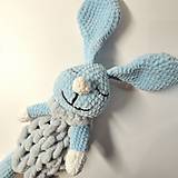 Hračky - Mojkáčik - Zajačik Tuli - háčkovaný - 17917230_