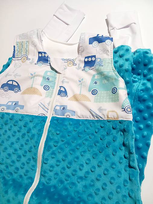 Detský textil - spací vak / minki  s nôžkami - 17918107_