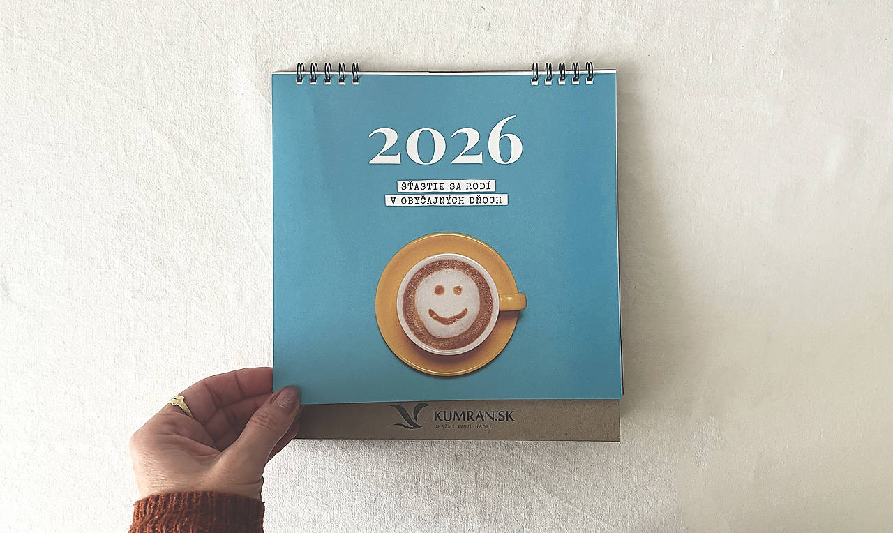 stolový kalendár 2026 // kumran