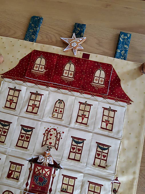 Dekorácie - Adventní kalendář - Vánoce doma - 17916033_