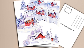 Papiernictvo - Pohľadnica "Sever v srdci" - 17916297_