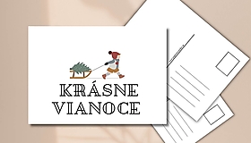 Papiernictvo - Pohľadnica "Krásne Vianoce" - 17916302_