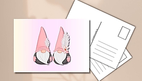 Papiernictvo - Pohľadnica "Škriatok Vianoc" - 17916339_