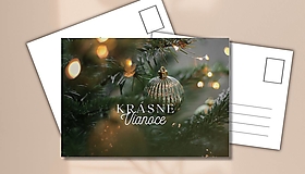Papiernictvo - Pohľadnica "Krásne Vianoce II." - 17916526_