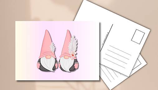 Papiernictvo - Pohľadnica "Škriatok Vianoc" - 17916339_