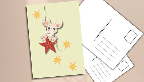 Papiernictvo - Pohľadnica "Si moja hviezda" - 17916403_