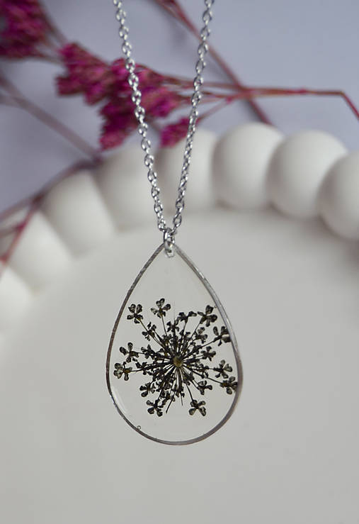 Náhrdelníky - Náhrdelník Black - 17917729_