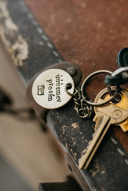 Kľúčenka (Úsmev prosím - striebro)