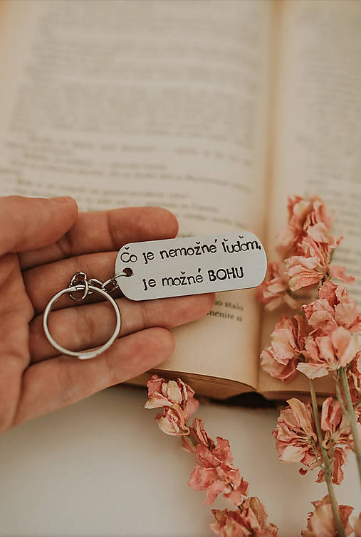 Kľúčenka (Čo je nemožné ľuďom, je možné Bohu)