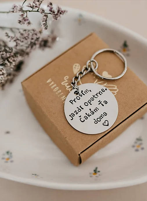 Kľúčenka (Prosím, jazdi opatrne...)