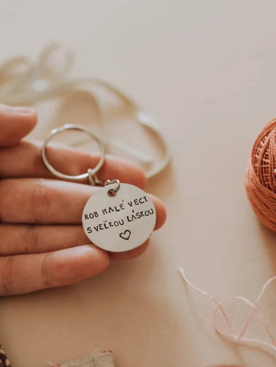 Kľúčenka (Rob malé veci s veľkou láskou)