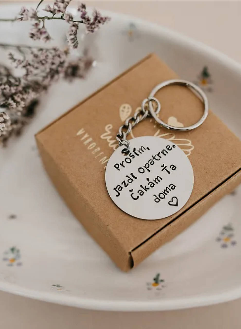 Kľúčenka (Prosím, jazdi opatrne...)