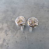 Pánske šperky - LUXUSNÉ MANŽETOVÉ GOMBÍKY strojčeky Swiss made II - 17921732_