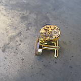 Pánske šperky - LUXUSNÉ MANŽETOVÉ GOMBÍKY strojčeky Swiss made I - 17921742_