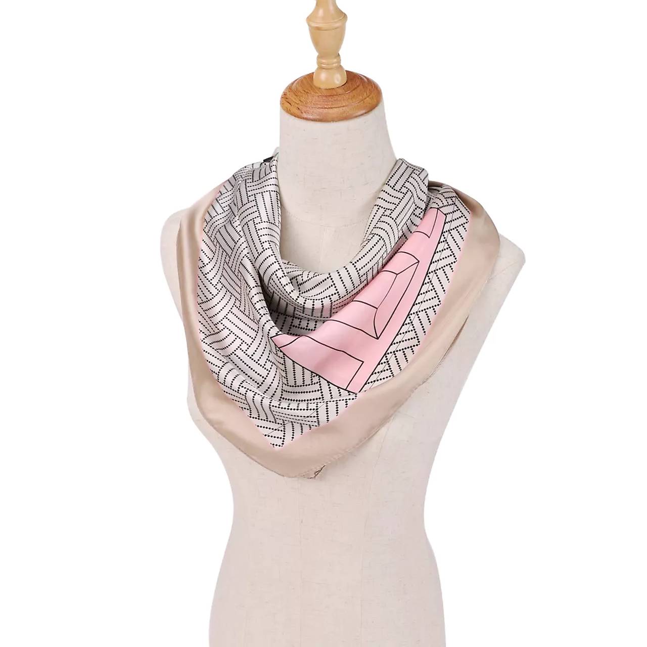 Hodvábna šatka YOUCHIC - Beige