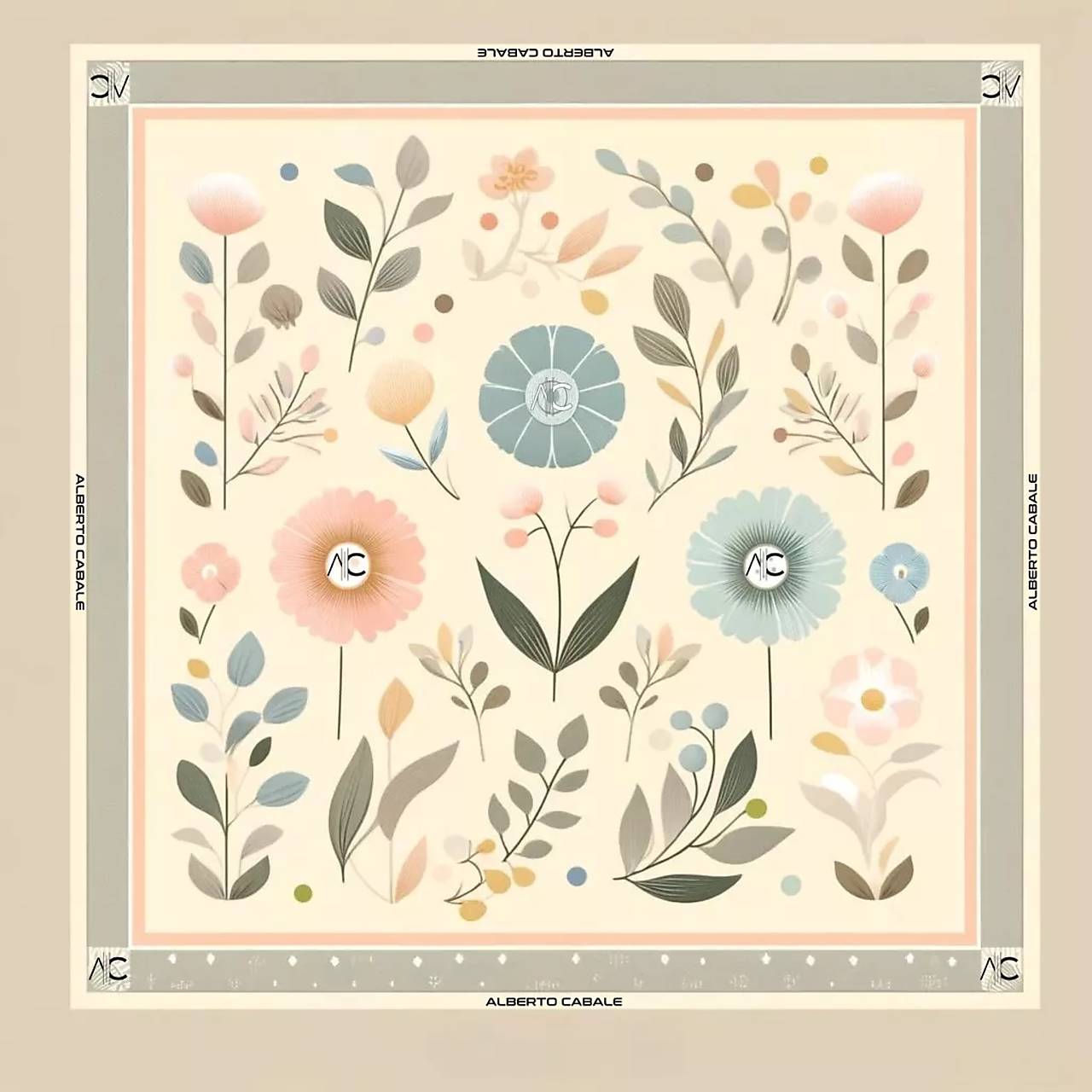 Hodvábna šatka Nature Zoé