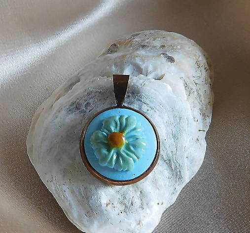 Náhrdelníky - prívesok kvietok Výpredaj! - 17919204_