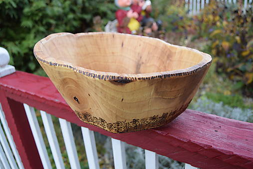 Nádoby - Drevená miska - nová 10, orech - 17918638_